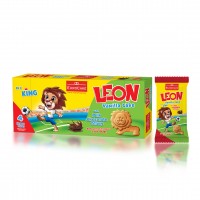 Бисквитное пирожное "Leon" с какаосодержащим кремом