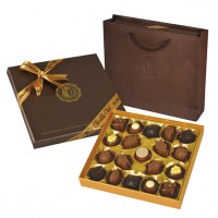 Шоколадные конфеты ассорти "Boutique Brown" Bolci 230 г
