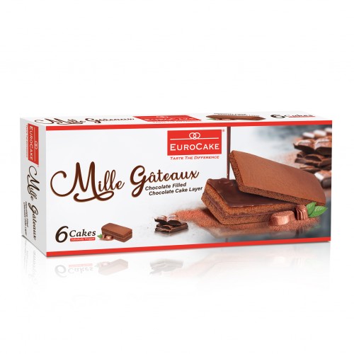 Бисквитное пирожное "Mile Gateaux" с какао-содержащим кремом