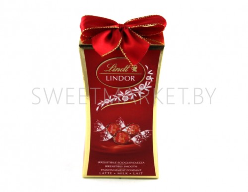 Шоколадные конфеты Lindor (мол. шок. с мягкой мол. начинкой) Pillar