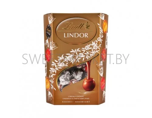 Шоколадные конфеты Lindor (ассорти) 200 г