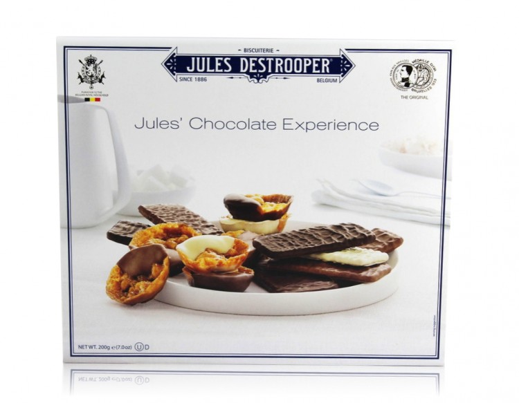 Бельгийское печенье ассорти "JULES DESTROOPER" Jules Chocolate Experiense 200 г