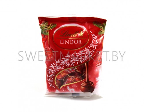 Шоколадные конфеты Lindor с мягкой молочной начинкой 100 г.