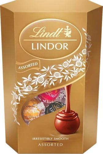 Шоколадные конфет Lindor ассорти gold 337 г