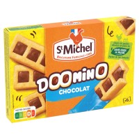 Бисквитное печенье Domino с шоколадным кремом 