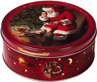 Печенье датское "Classic Santa" 150 г пять видов банок