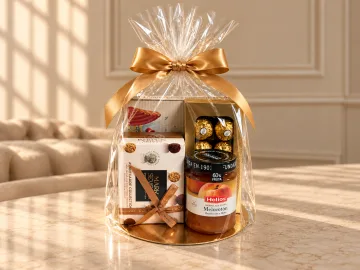 Подарочный набор с Ferrero Rocher, Mark Sevouni и джемом Helios