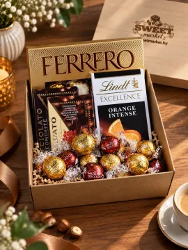 Подарочный набор Ferrero и Lindt